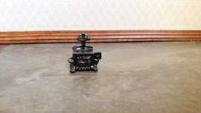 Dollhouse Miniature 1:144 Scale Stove Oven Black Large Micro Minis Furniture