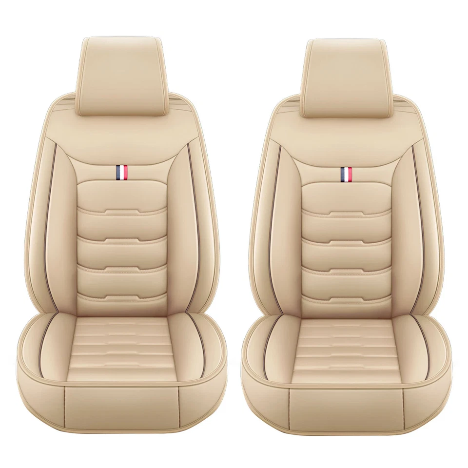 For Chevy Camaro Front Car Seat Cover Leather Full Set Cushion Pad Mat Foto 4 de 4