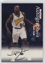 1999-00 Skybox Premium Autographics Tony Delk Auto