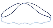 Rhinestone Sparkle Shiny Bling Elastic Stretch Hair Headband Women Teens Girls