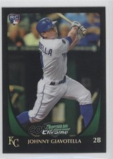 2011 Bowman Draft Chrome Refractor Johnny Giavotella #93 7k6