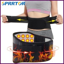 Tourmaline Self-heating Magnetic Therapy Waist Belt Lumbar Support Back Waist