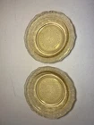 Federal Normandie Amber Rim 6 Inch Cereal Bowl Vintage Depression Glass