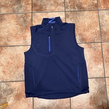 Zero Restriction Tour Series 1/4 Zip Golf Pullover Vest   Large