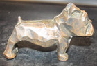 Mack Truck Style Bulldog Hood Ornament Custom Made Metal Bull Dog Dusty Bronze — photo 6