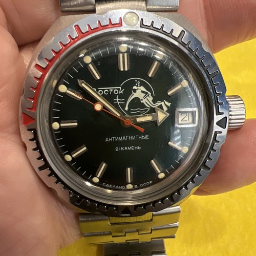 Reloj Coleccionable Vostok Amphibian 2416b Buceo/Tío en Burbuja WOSTOK - Imagen 10 de 13