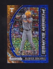 2020 Prizm Draft Picks Power Surge Donut Blue Alerick Soularie 18/25 #PDP173