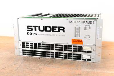 Studer D21m I/O System with Madi HD Link Card, Fan Unit, & Filter Unit CG01BZX