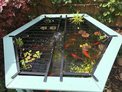 Fischteich Abdeckung für klare Sicht Garten Aquarium Sortiment