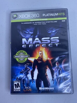 Mass Effect -- Platinum Hits (Microsoft Xbox 360, 2009) TESTED