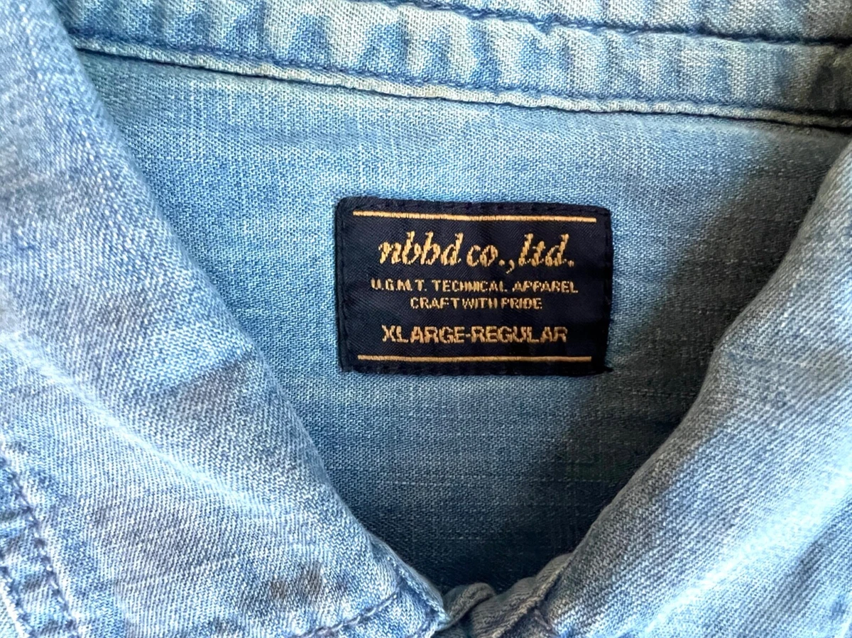 Neighborhood denim shop shirt