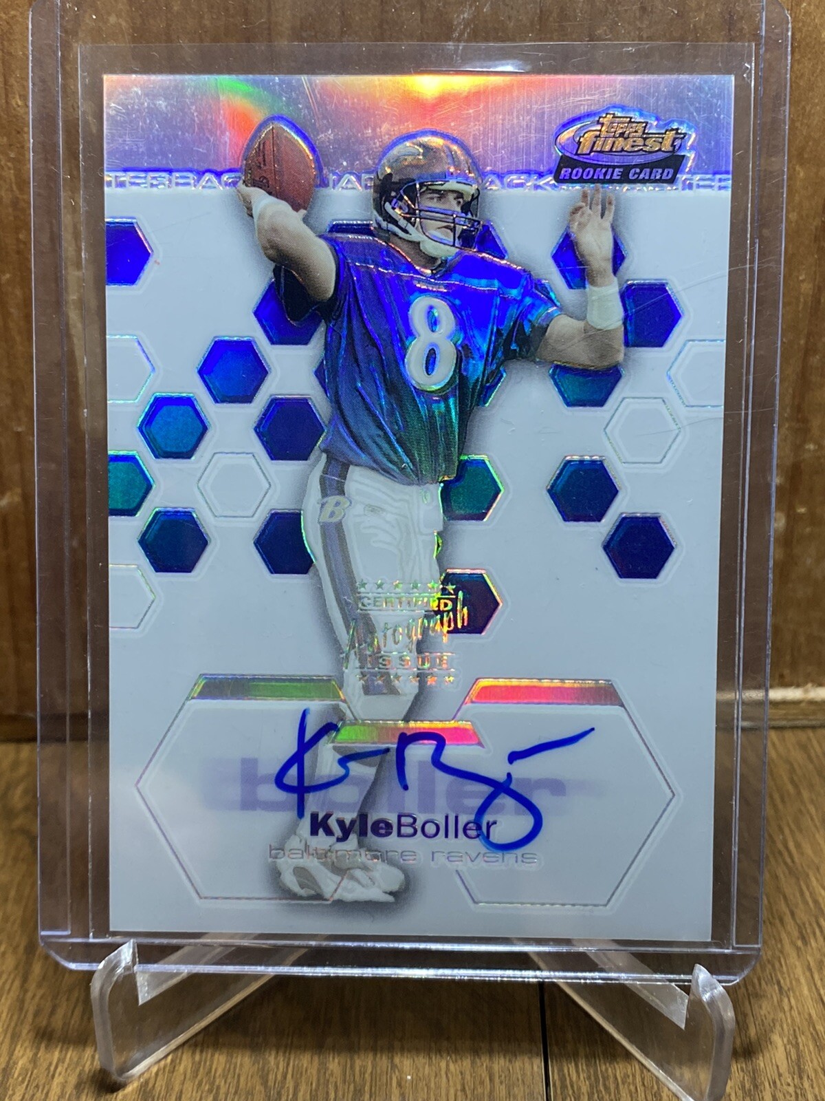 Kyle Boller Finest #122 Refractor