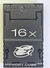 Nintendo Gamecube Mad Catz Memory Cube 1019 Black 16x Item  5637