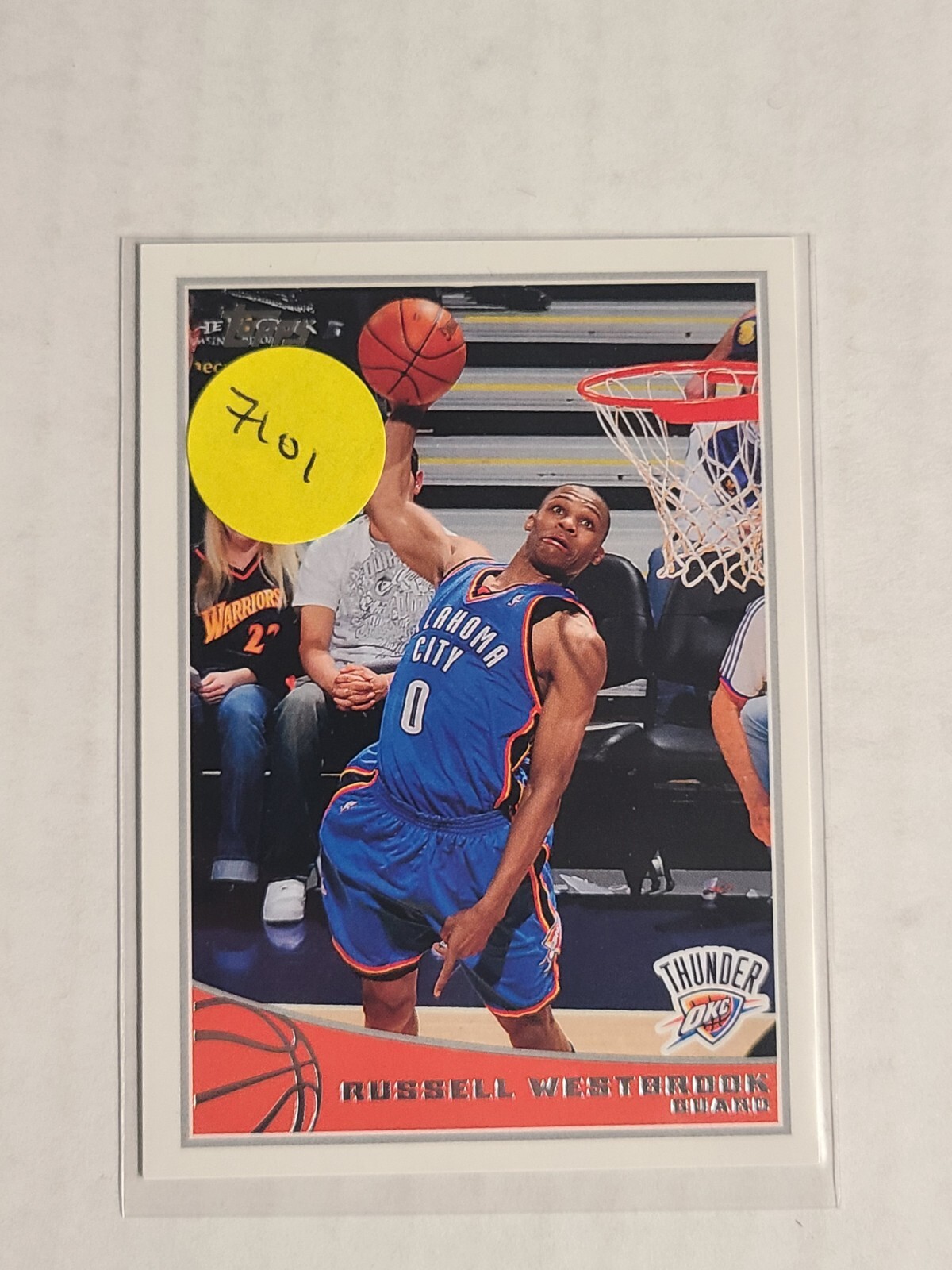 2009-10 Topps #206 Russell Westbrook Thunder