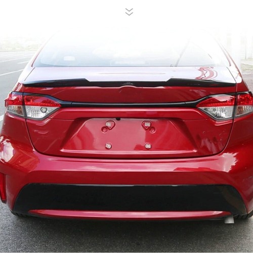 Alerón trasero negro brillante cola ala labial ajuste Toyota Corolla 2020-22 - Imagen 3 de 9