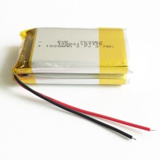 3.7V Battery Pack 2000mAh Lipo Li Polymer Rechargeable For Camera GPS Mp3 153050