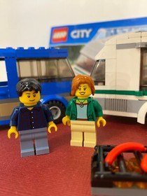 Lego 2017 ☆ City ☆ Recreation - Van & Caravan Set #60117 - Retired