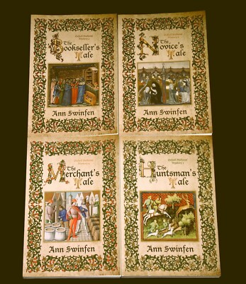 Lot Of 4 Oxford Medieval Mysteries by Ann Swinfen Vol 1-4