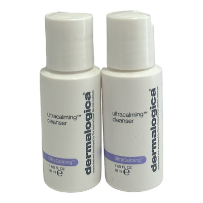 Dermalogica UltraCalming Cleanser 1fl.oz./30ml New; LOT OF 2
