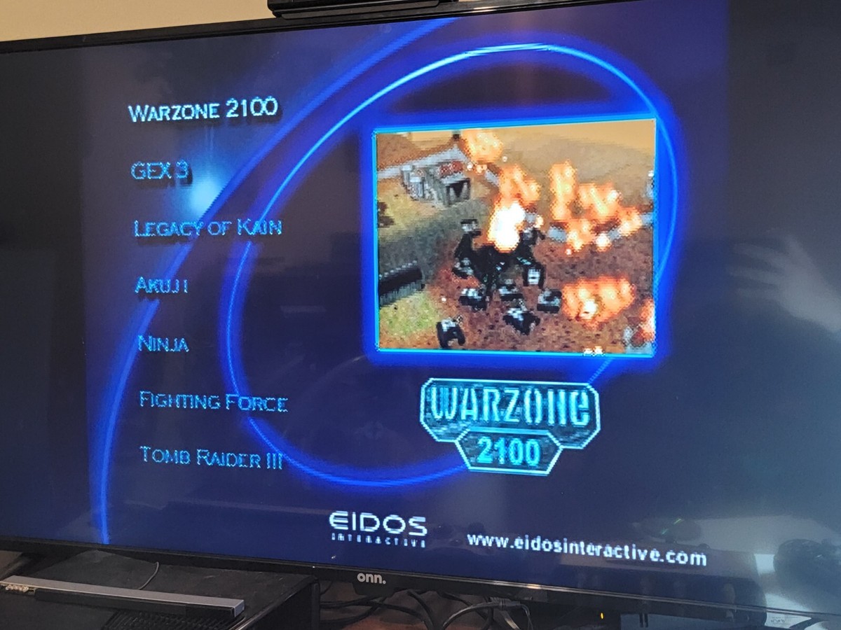 Rare Eidos Warzone 2100/Soul Reaver/Gex 3 Demo Disc (PlayStation 1