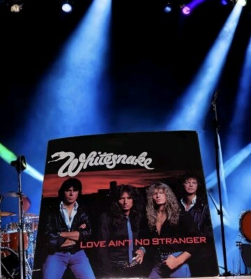 WHITESNAKE: love ain't no stranger GEFFEN 7'' Single 45 RPM