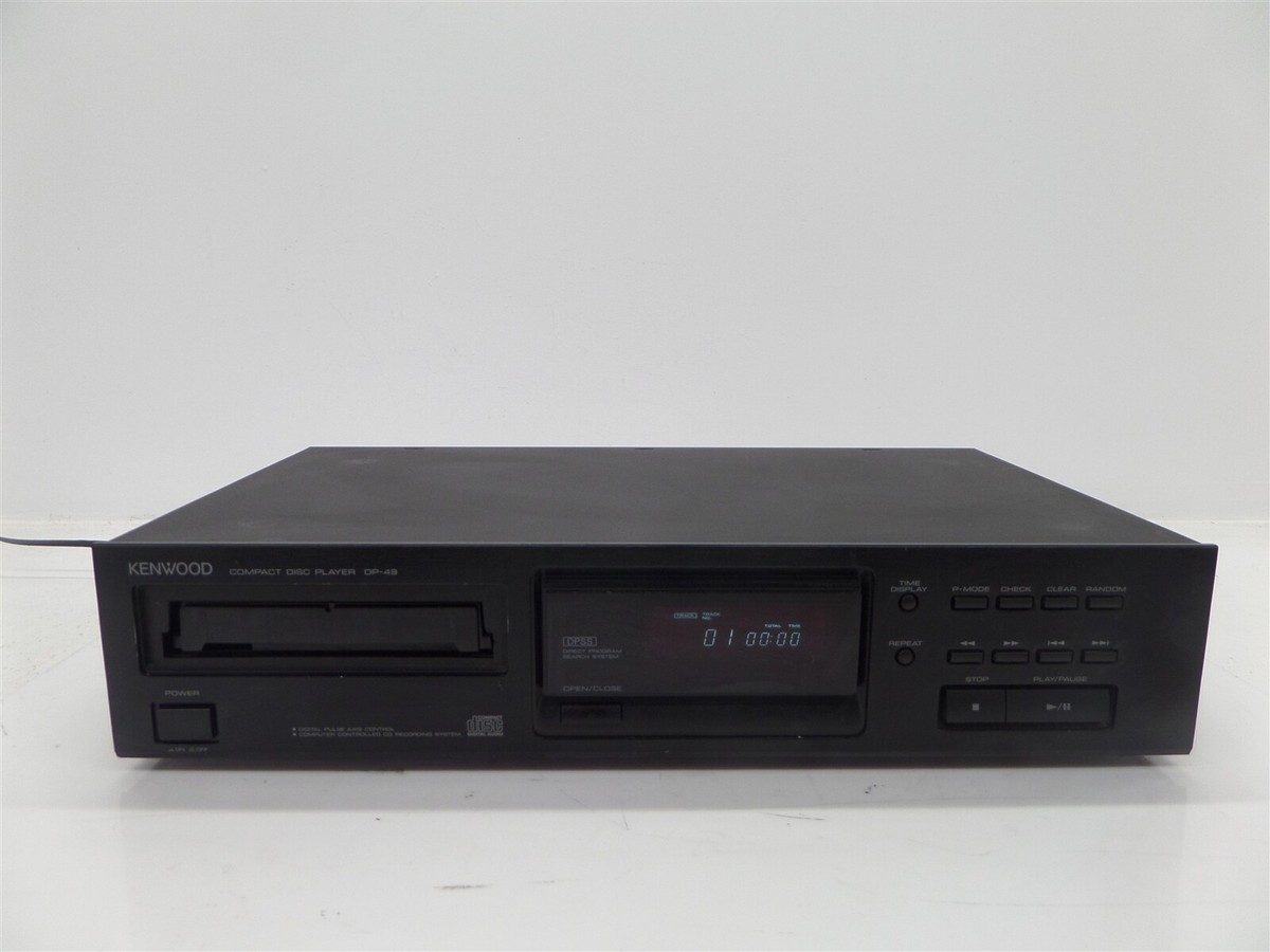 KENWOOD CDステレオ Kenwood 104CD 5 Disc CD Changer Compact Disc Player Tested