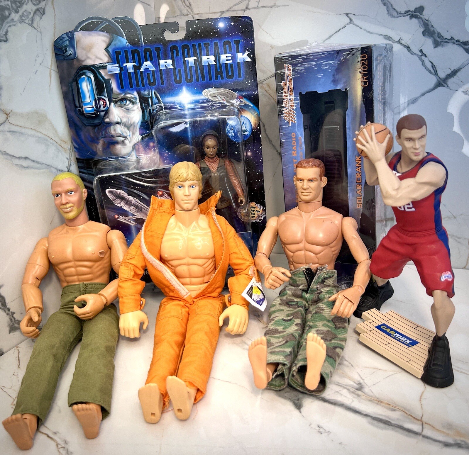 S Star Trek Hasbro Luke Power Teams 96