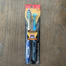 Johnson Johnson Reach Access Daily Flosser Blue BONUS PACK Toothbrush Soft
