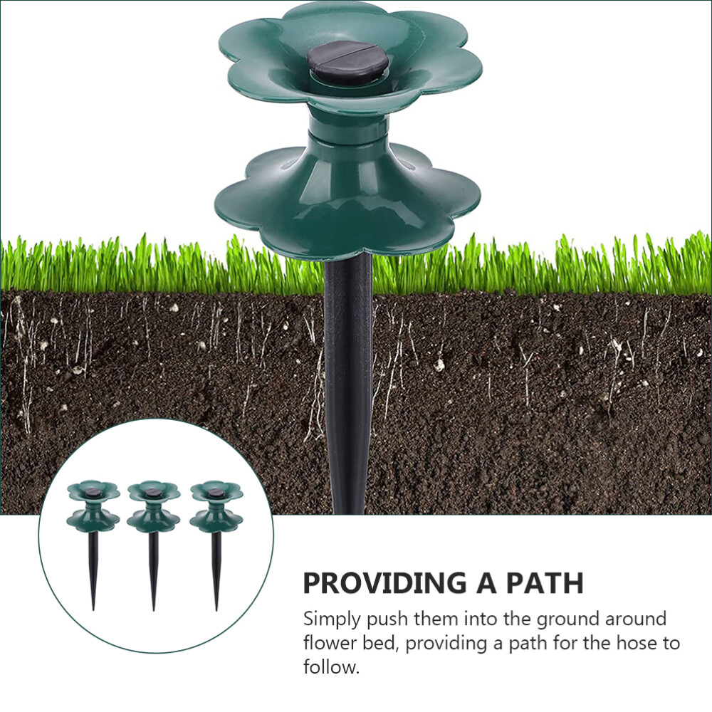 Garden Hose Corner Guide Stake Holder Pine Hose Support eBay