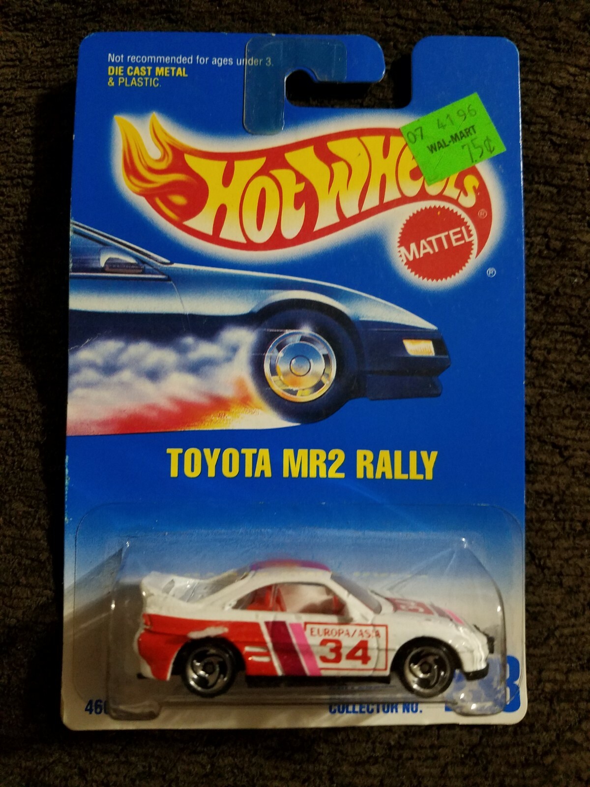 hot wheels toyota mr2 rally