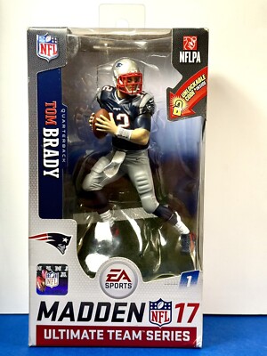 NFL McFarlane TOM BRADY Series Madden 17 Ultimate Team EA Sports Patriots  NEW