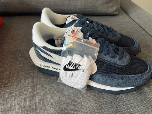 Nike LD Waffle Sacai X Fragment "Blue Void" DH2684-400 Sofort lieferbar