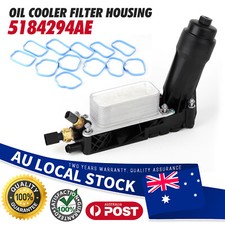 Oil Cooler Filter Adapter Housing For DODGE GRAND CARAVAN 3.6L V6 5184294AE