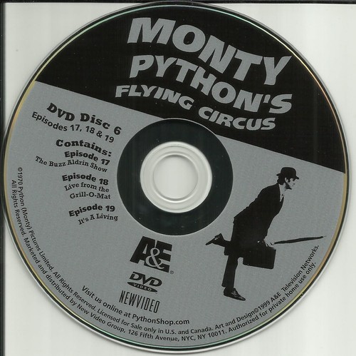 Monty Python's Flying Circus Disc 6 (2000 DVD) - Picture 3 of 3