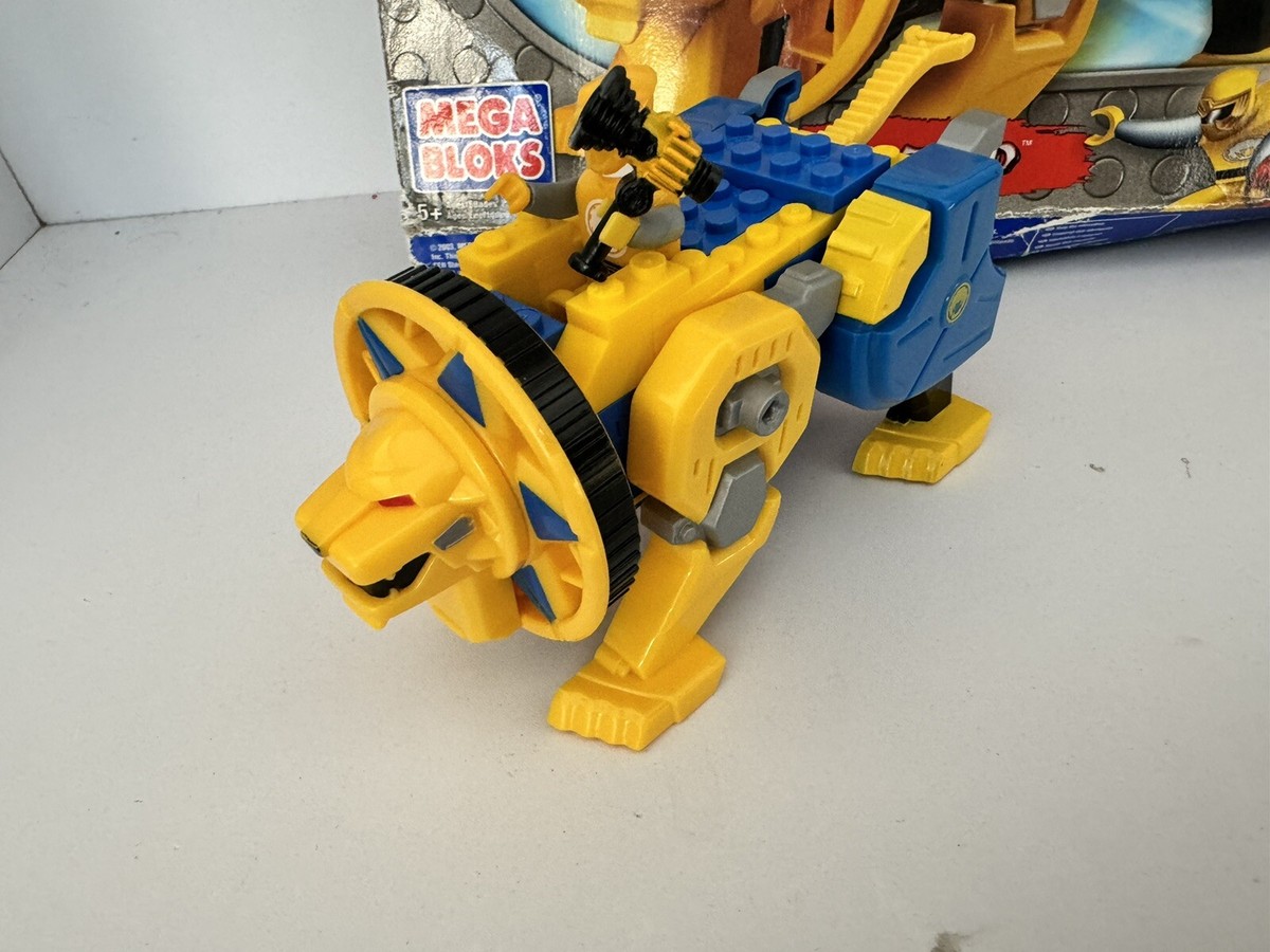 Mega Bloks Power Rangers Ninja Storm Lion Zord 5712. Boxed