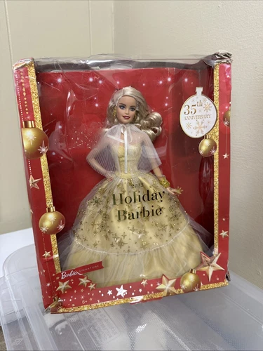 NEW IN BOX 2023 HOLIDAY BARBIE 35th Anniversary - Blonde Hair
