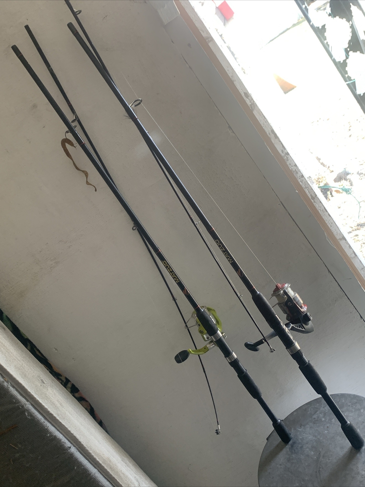 Matzuo Spinning Reels (open Faced) Red Or Green Reels