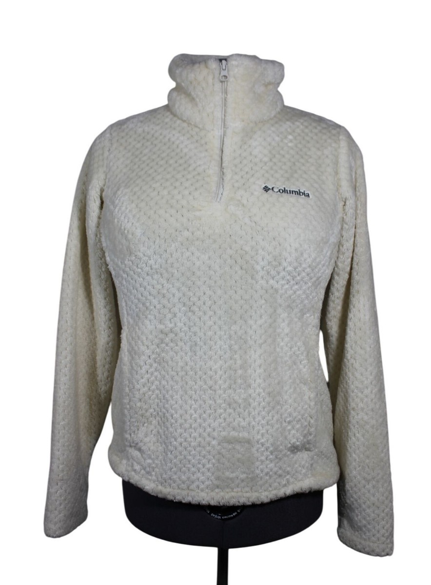 Columbia women's Fire Side 1/4 zip mock neck sherpa fleece