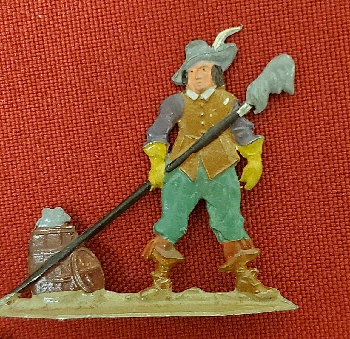 1950's German Kieler Zinnfiguren Imperial Artillery Tin Soldiers