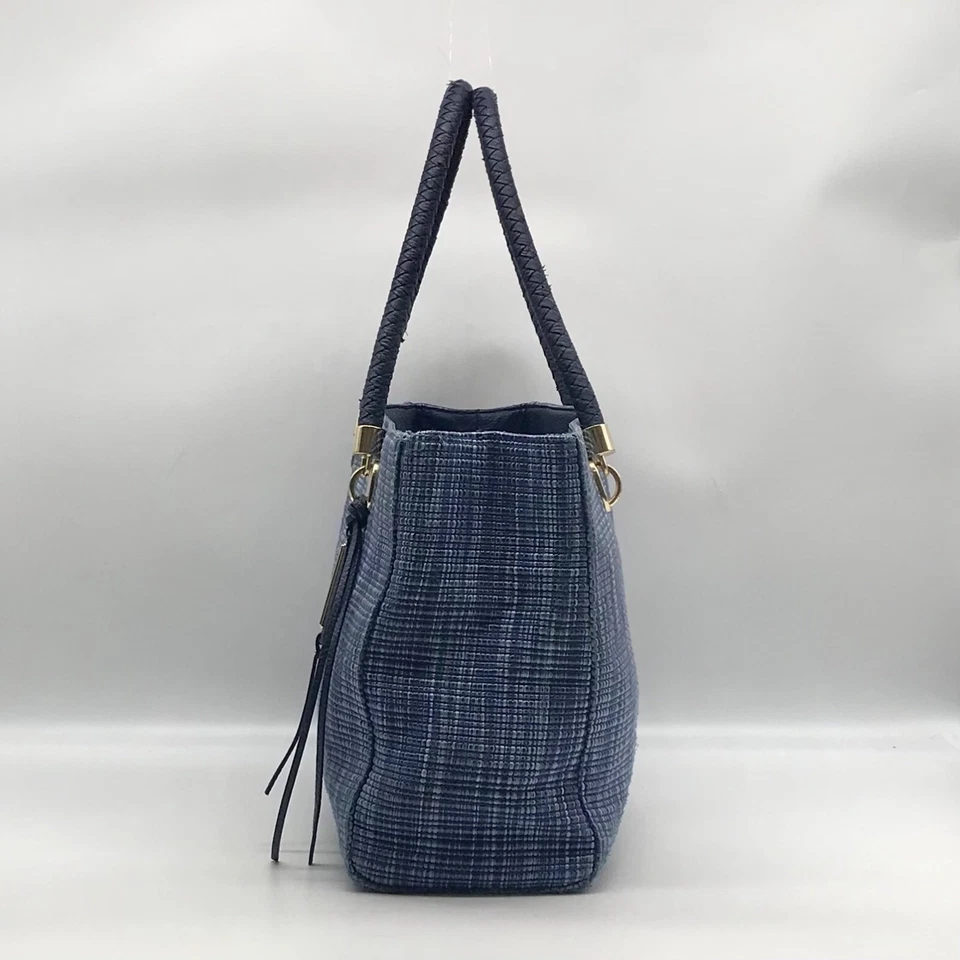 Сумка с короткими ручками Cole Haan Blue Straw Benson - Изображение 3 из 4