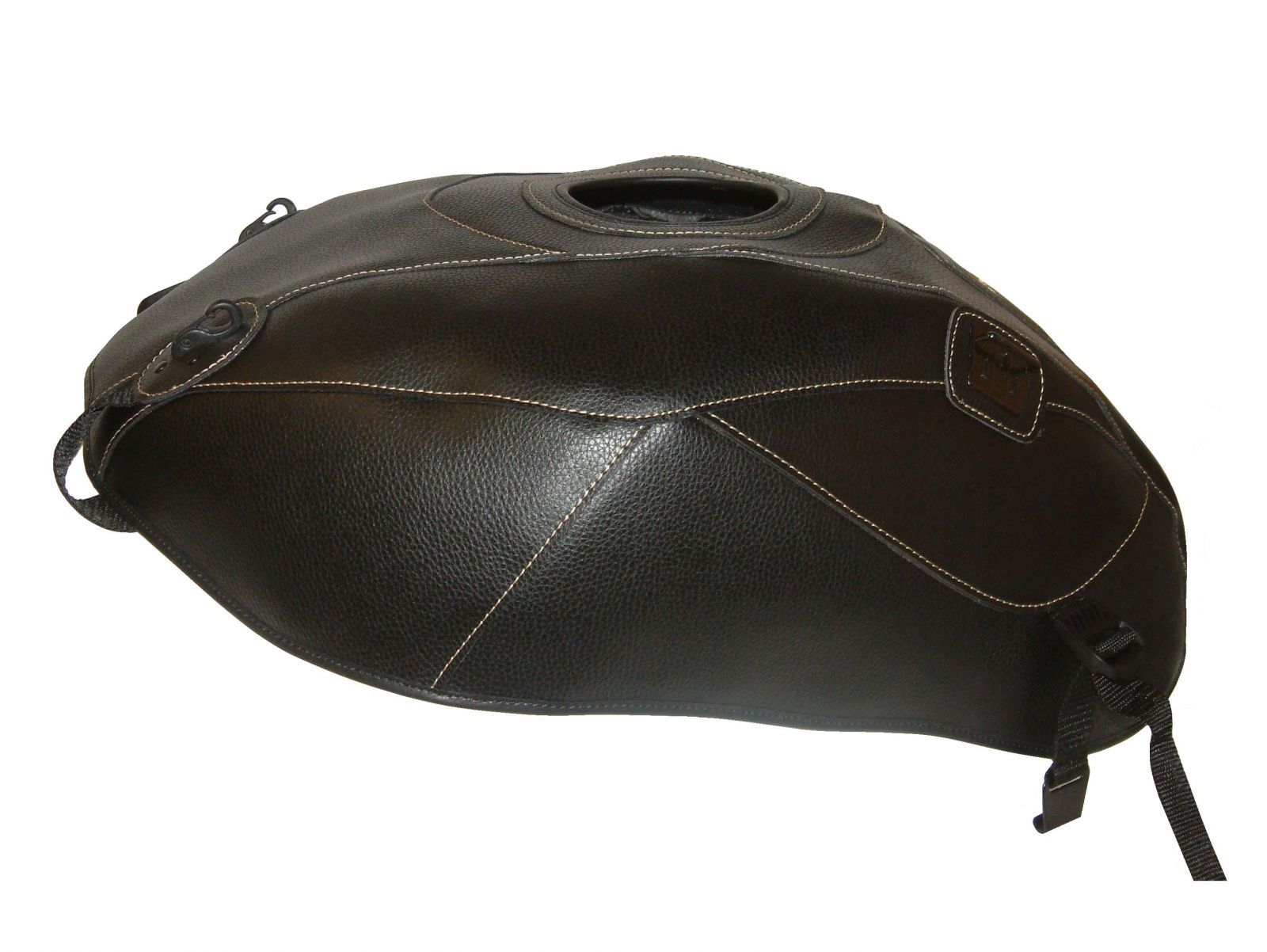 Couvre-réservoir essence GSXR 1000 2009-2015 Top Sellerie accessoires moto noir or