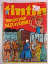 Tintin hebdomadaire,  lot de 32 voir tableau titres & numéro