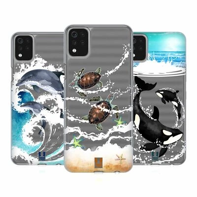 HEAD CASE DESIGNS SEA ANIMALS GEL CASE FOR LG PHONES 1 - Image 1 of 4