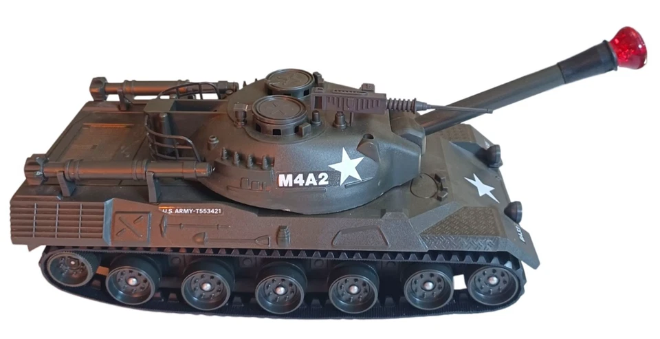 Radio Shack Remote Control Combat Tank With Sound # 60-4040 In Box Working VGC - Image 3 of 4