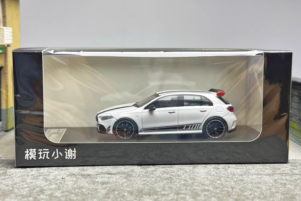 XT 1:64 Scale A45 AMG Hatchback Racing Sports Model Diecast Metal