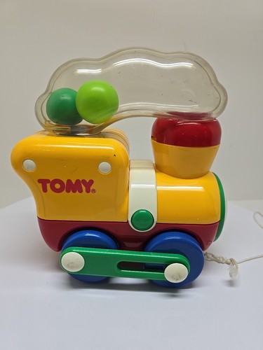 TOMY Big Fun - Chuffa Puffa - 1990 Kid Child Pull Along Train D61 - Picture 5 of 8