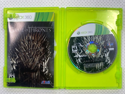 Game of Thrones (Microsoft Xbox 360 2012) Atlus - Picture 3 of 4