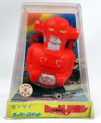 Red Baron Super Robot - 8cm Wind-up Figure - Popy ASC 1975