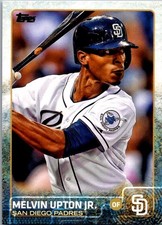 2015 Topps Update #US384b Melvin Upton Jr. Sparkle