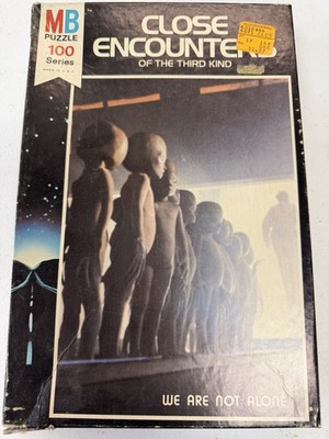 Milton Bradley Close Encounters of the Third Kind Movie Jigsaw Puzzle 108pc
